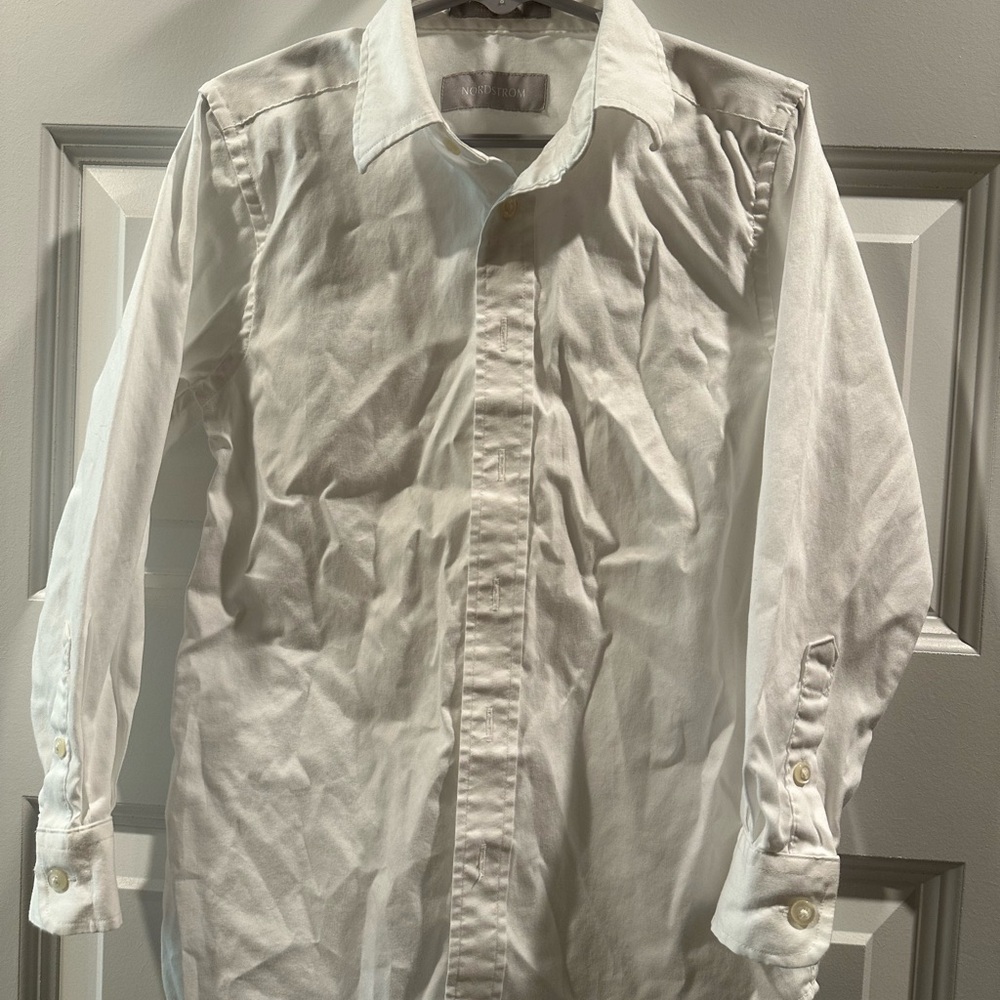 Classic White Boys’ Shirt